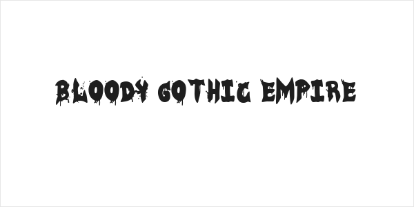 Bloody Gothic Empire Logo