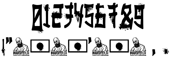 Bloody Japan Caratteri ALTRI CARATTERI