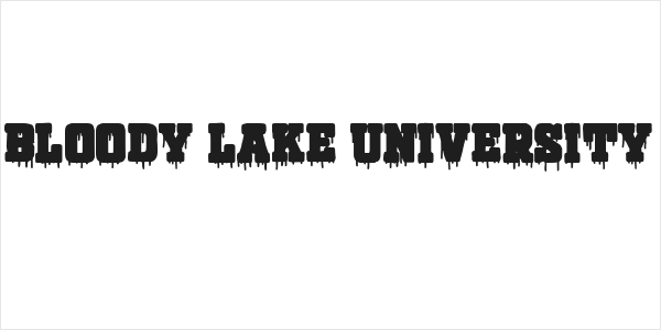 Bloody Lake University Logo