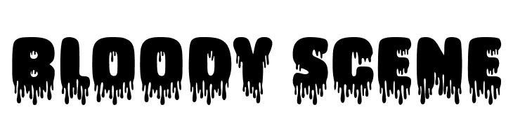 Bloody Scene  Descarca Fonturi Gratis