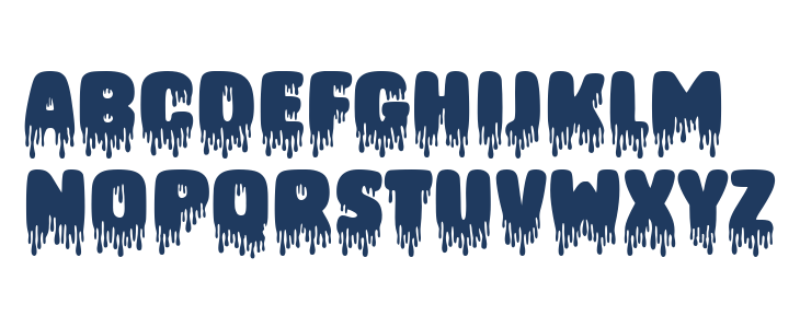 Bloody Scene Uppercase