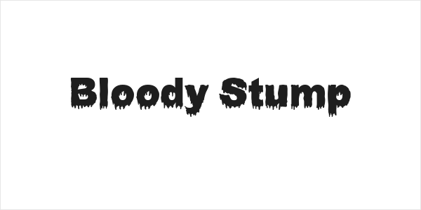 Bloody Stump Logo
