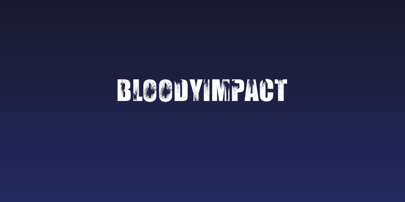 BloodyImpact Social Header