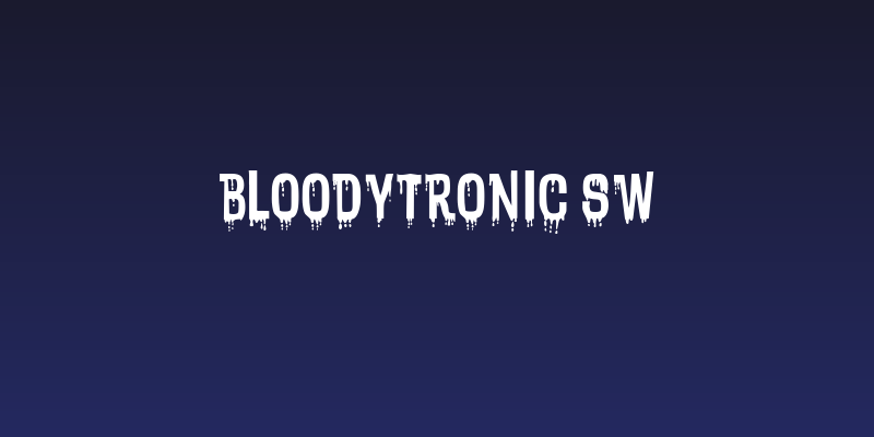 Bloodytronic SW Social Header