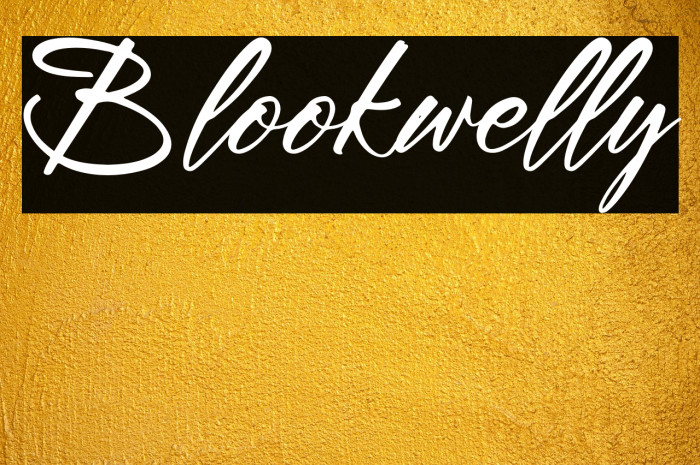 Blookwelly Example 3