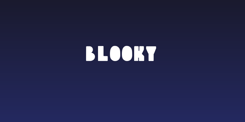 Blooky Social Header