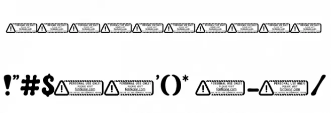 Bloom Gum PERSONAL USE ONLY! Polices AUTRES CHARS