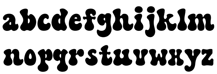 Bloom Lover Font LOWERCASE