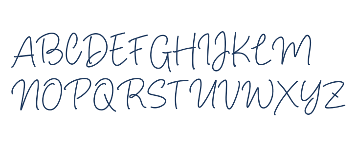 Bloom Velvet Uppercase