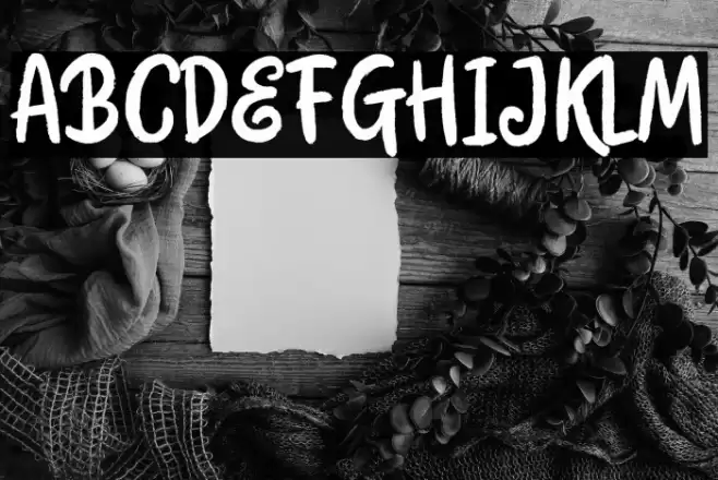 BloomMondayDemo Schriftart examples