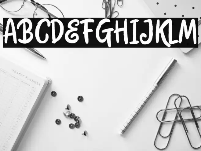 BloomMondayDemo Schriftart examples