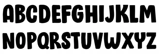 Bloomer DEMO Regular Font Litere mari