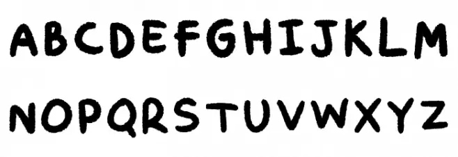 Bloomieve Regular 字体 大写