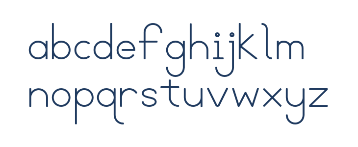 Blooming Grove Alternate Lowercase