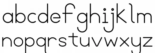 Blooming Grove Alternate 字体 小写