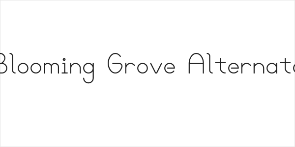 Blooming Grove Alternate Logo