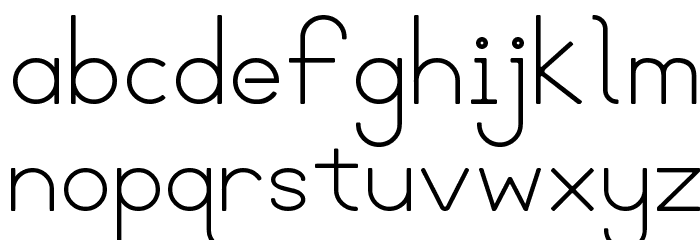 Blooming Grove Alternate Font LOWERCASE