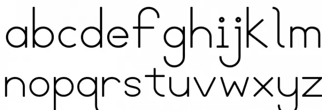 Blooming Grove Alternate Schriftart Kleinbuchstaben