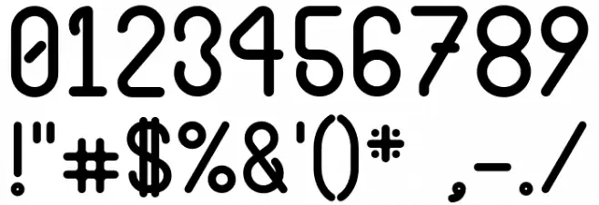 Blooming Grove Bold Font OTHER CHARS