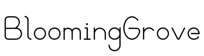 Blooming Grove  Free Fonts Download