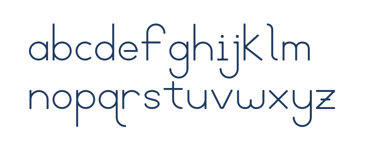 Blooming Grove Lowercase