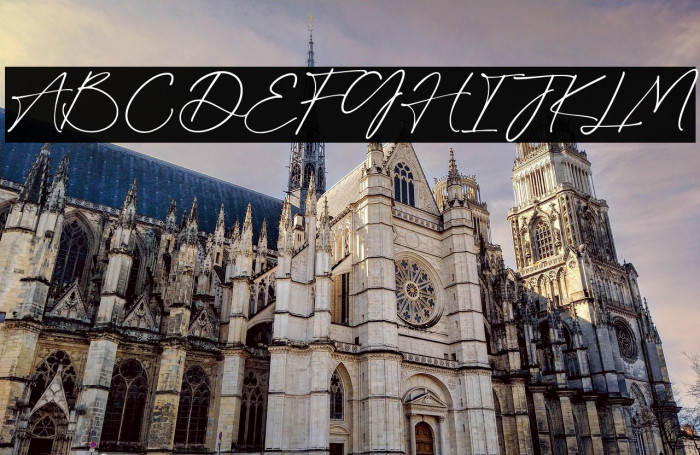 BloomingHeart-Regular Example 2