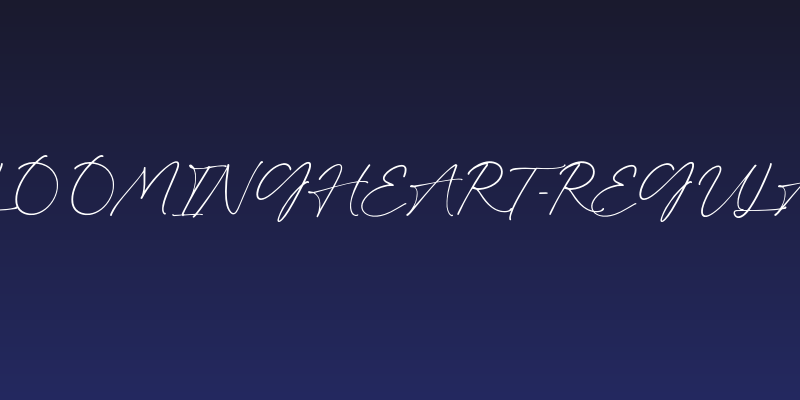 BloomingHeart-Regular Social Header