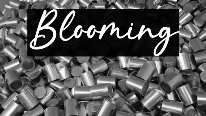 Blooming Font examples