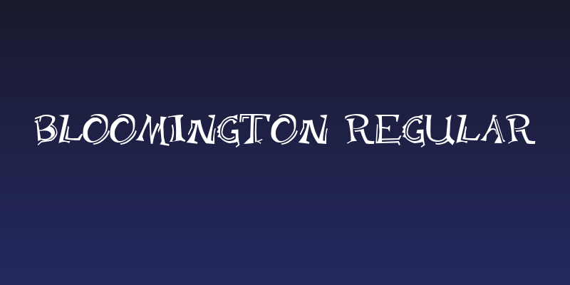 Bloomington Regular Social Header
