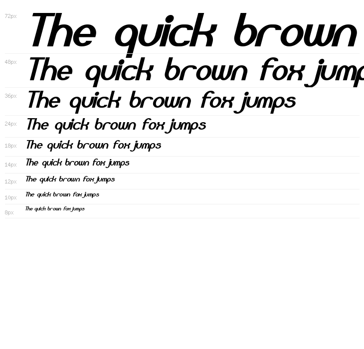 Bloomingworth Bold Italic Waterfall