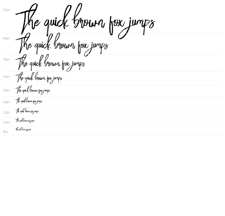 BloomyScriptFree Waterfall