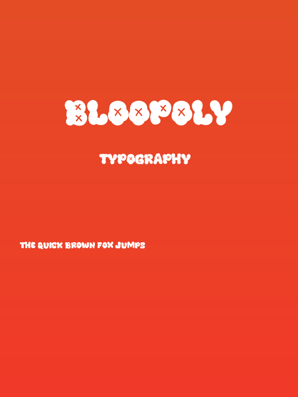 Bloopoly Poster