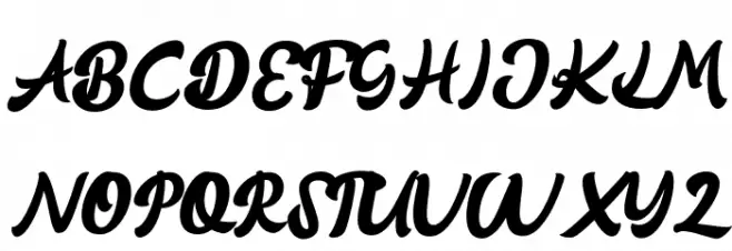 BlooqeStagesFREE Schriftart Groß