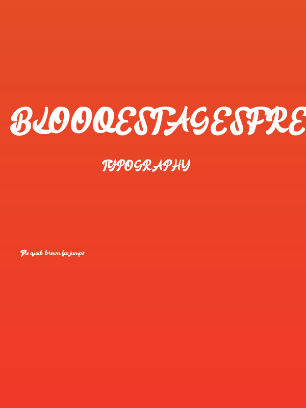 BlooqeStagesFREE Poster