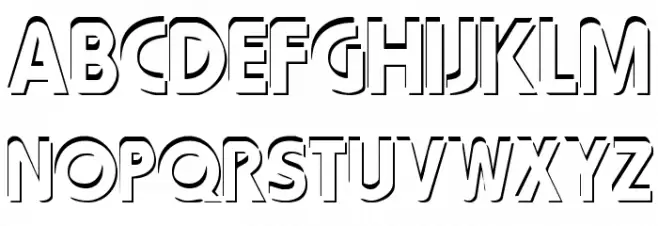 Blooshooz Font Litere mari