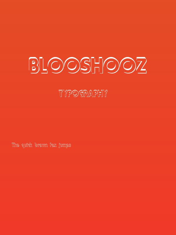 Blooshooz Poster