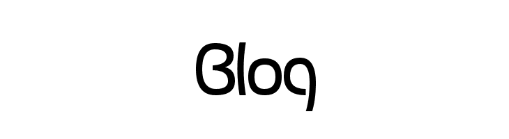 Bloq  免费字体下载