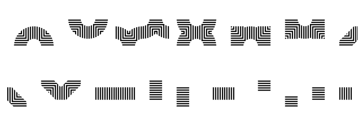 BloqueDemo Font LOWERCASE