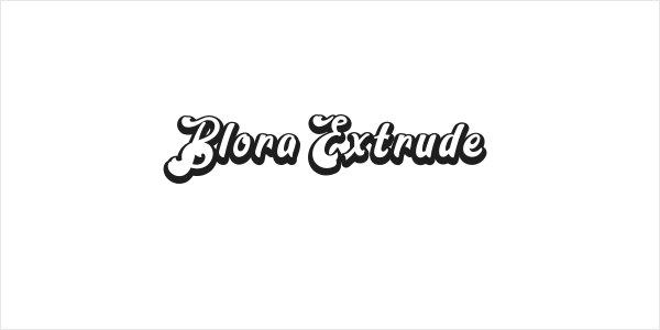 Blora Extrude Logo