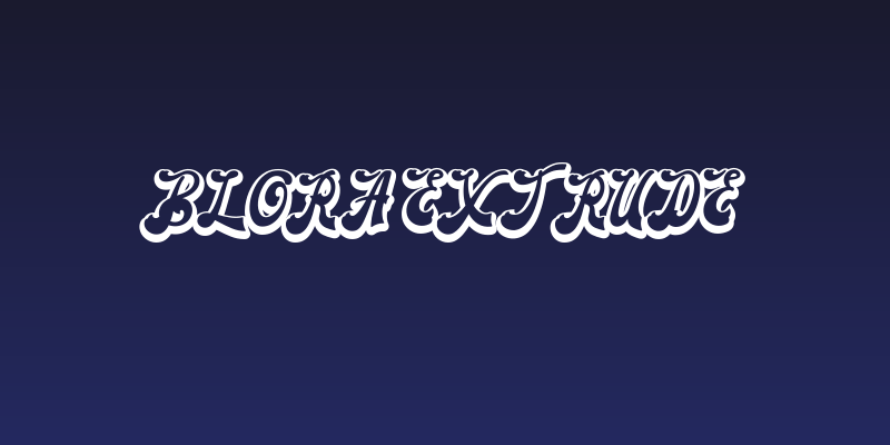 Blora Extrude Social Header