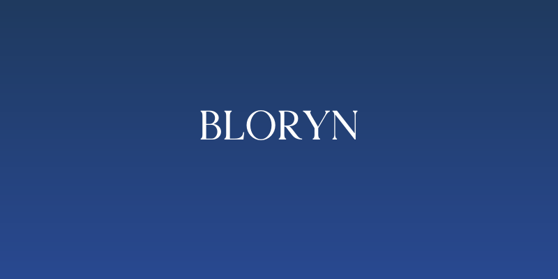 Bloryn Social Header