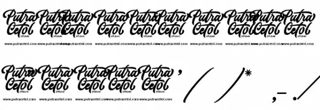 Blossom Heart Font OTHER CHARS