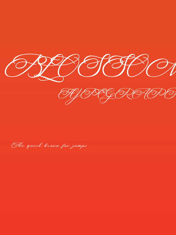 Blossom Heart Poster