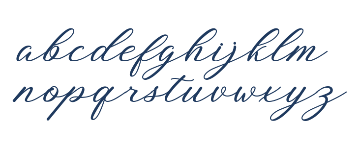 Blossom Heart Lowercase