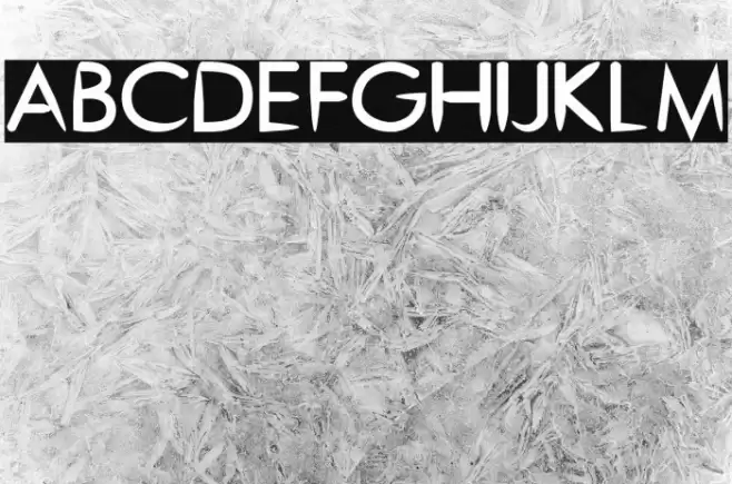 Blossom Regular Font examples