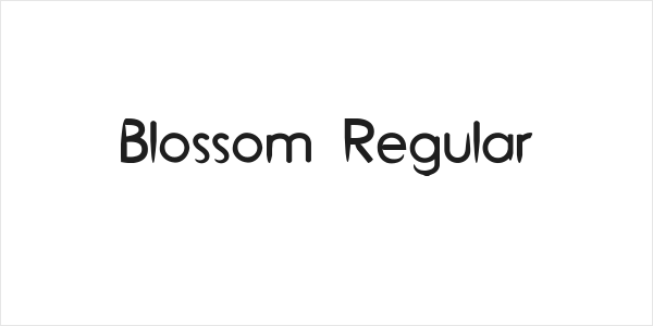 Blossom Regular Logo