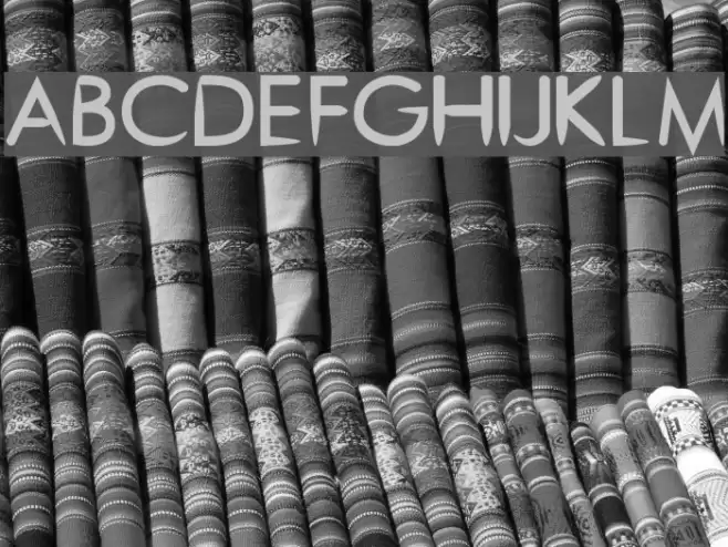 Blossom Regular Font examples