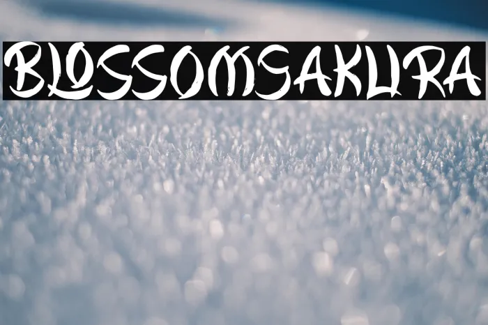 Blossom Sakura Example 1
