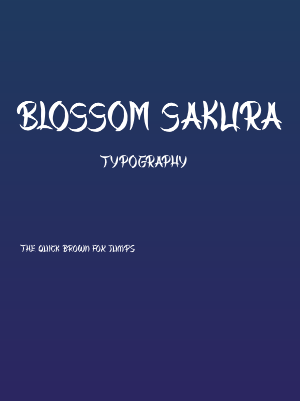 Blossom Sakura Poster