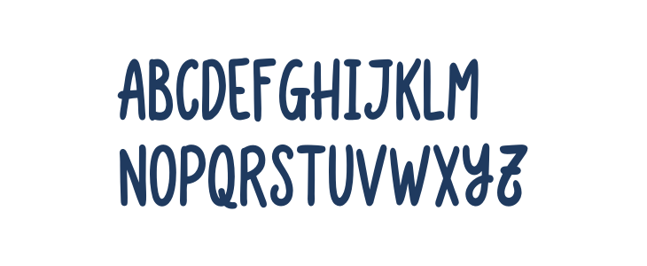 Blossom Sans Uppercase